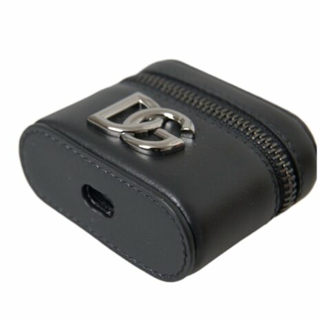 Dolce & Gabbana Black Leather AirPods Pro Case