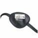 Dolce & Gabbana Black Leather Eyepatch