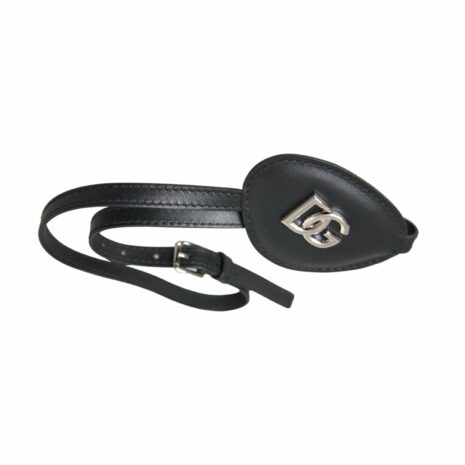 Dolce & Gabbana Leather Eyepatch with DG Logo