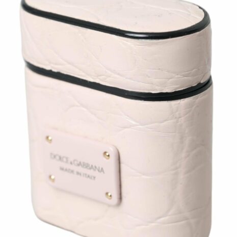 Dolce & Gabbana Airpods Case Crocodile Print