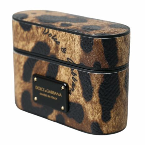 Dolce & Gabbana Leopard Print Airpods Case