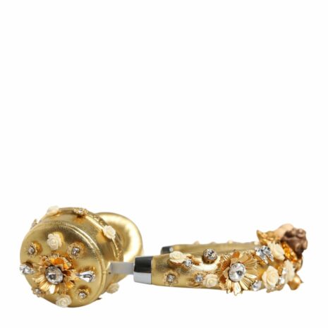 Dolce & Gabbana DG Girl Floral Headphones - Gold