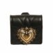 Dolce & Gabbana quilted leather card holder Women Black Other ONE SIZE Black