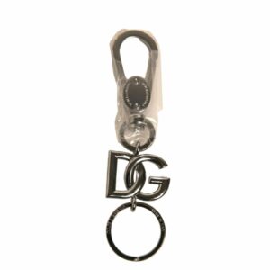 Dolce & Gabbana DG Keychain Metal Accessory Women Silver ONE SIZE Silver