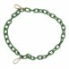 Dolce & Gabbana Silicone Chain Bag Strap Men Green Miscellaneous