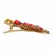 Dolce & Gabbana Decorative Enamel Flower Brooch Women Multicolor Other