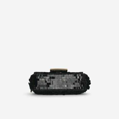 SOR6143-FENDIMINICHAINBAGUETTE-BLACKSEQUINPAILLETTESGHW-1-4
