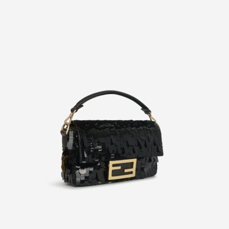 SOR6143-FENDIMINICHAINBAGUETTE-BLACKSEQUINPAILLETTESGHW-1-457