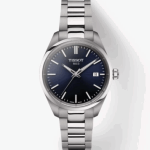 Tissot Quartz PR 100 Blue Dial Round stainless steel Men's Watch T1502101104100