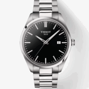 Tissot PR 100 Quartz EOL Black Dial Stainless Steel Men's Watch T1504101105100