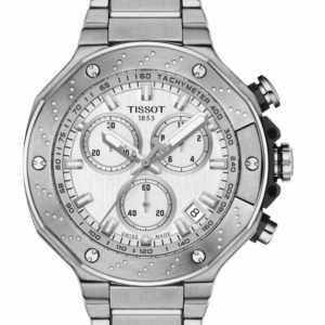 Tissot T-Race Chronograph Silver Dial Quartz Men's Watch T1414171103100