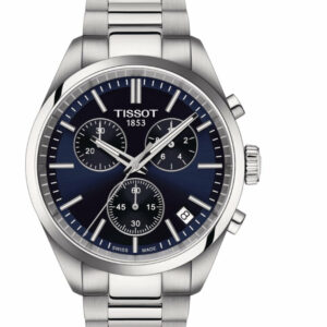 Tissot PR 100 Chronograph Blue Dial Quartz Men's Watch T1504171104100