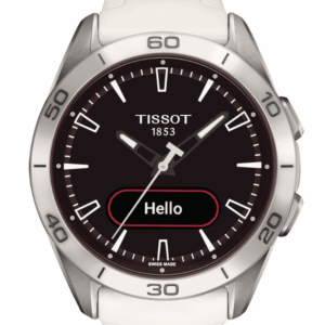 Tissot T-Touch Connect Sport Touch Collection White Dial Black Strap Round Quartz Men's Watch  T1534204705103