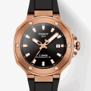 Tissot T-Race Powermatic 80 Automatic Black Dial 41mm Men's Watch T1418073705100.
