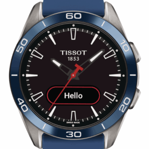 Tissot T-Touch Connect Sport Touch Collection Black Dial Blue Strap Round Quartz Men's Watch T1534204705101
