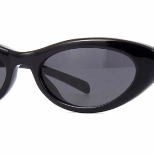 Celine Thin 40184U 01A Black/Grey Cat Eye Women's Sunglasses