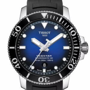 Tissot Seastar 1000 Powermatic 80 blue Dial Men's Watch T1204071704100