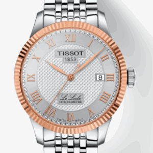 Tissot Le Locle COSC 18k Gold Bezel Swiss Automatic Men's Watch T9324084103300