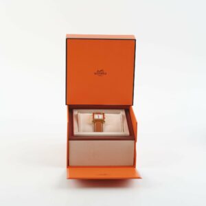 Hermes Heure Watch Small 25mm Gold