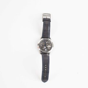 Hermes Slim D'Hermes Watch Squelette Lune 39.5MM Black