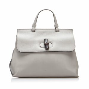 Gucci Bamboo Daily Medium Grey