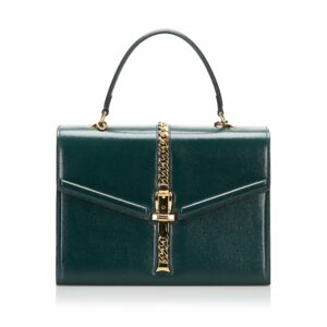 Gucci Sylvie 1969 Top Handle Bag Green