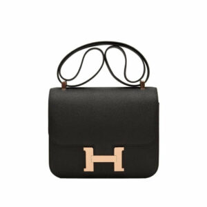Hermes Constance Mini Epsom Noir Gold Hardware