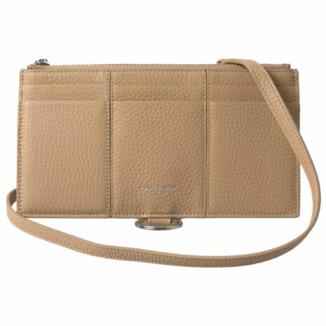 Dolce & Gabbana Sicily Wallet on Chain - Beige Leather