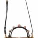 Dolce & Gabbana Devotion Small Velvet Giraffe Print Bag