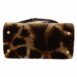 Dolce & Gabbana Devotion Small Velvet Giraffe Print Bag
