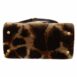 Dolce & Gabbana Devotion Small Velvet Giraffe Print Bag