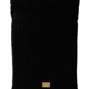 Dolce & Gabbana Dolce Gabbana Quilted Velvet Clutch BC0036 ONE SIZE Black