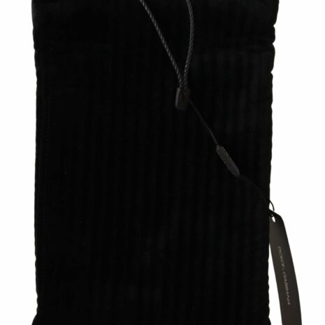 Dolce & Gabbana Dolce Gabbana Quilted Velvet Clutch BC0036