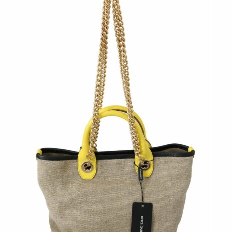 Dolce & Gabbana Chain Strap Shoulder Sling Tote Bag