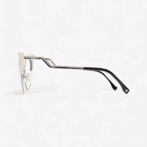 Fendi Cat-Eye Sunglasses Grey Gradient Acetate 140mm