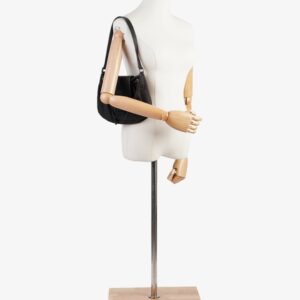 Fendi Zucchino Baguette Zucca / Black Canvas