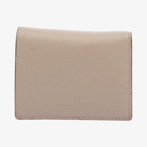 Fendi F is Fendi Compact Wallet Nude Leather