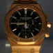 Audemars Piguet Royal Oak Chronograph Black Dial Watches 18Kt Pink Gold 26320Or.oo.1220Or.01 Watch