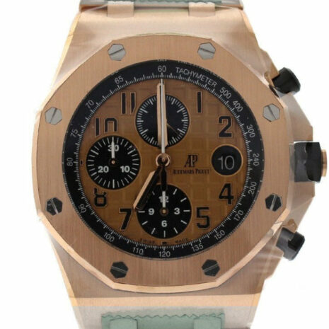 Audemars Piguet Royal Oak Offshore Chronograph Pink Gold Dial 18Kt Mens Watch 26470Or.oo.1000Or.01 /