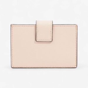 Fendi Fendi Light pink Leather Card Holder Blush Pink Leather
