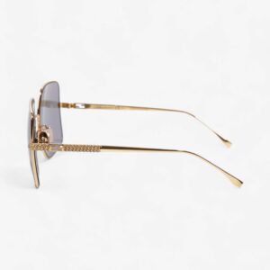 Fendi FF Sunglasses Gold Acetate 145mm