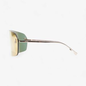 Fendi First ShieldSunglasses Iridescent / Gold Base Metal
