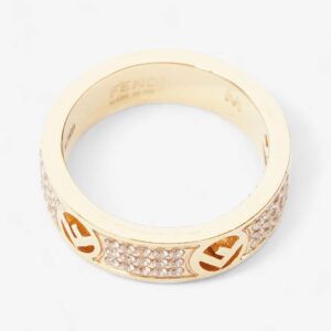 Fendi F is Fendi Ring Gold Base Metal Medium (54mm)