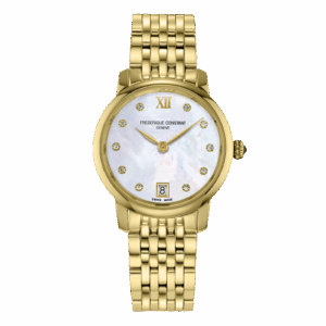 30mm Classics Slimline Mother of Pearl Diamond Dial Watch