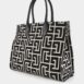 BalmainB-Army 42 Monogram-Jacquard Medium Tote Bag at Fashion Clinic