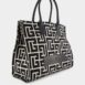 BalmainB-Army 42 Monogram-Jacquard Medium Tote Bag at Fashion Clinic