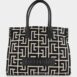 BalmainB-Army 42 Monogram-Jacquard Medium Tote Bag at Fashion Clinic