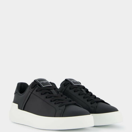 BalmainB-Court Low-Top Sneakers at Fashion Clinic