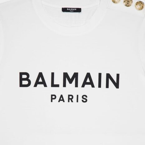 BalmainBalmain Logo Tee at Fashion Clinic