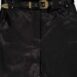 BalmainBelted Leather Trousers at Fashion Clinic